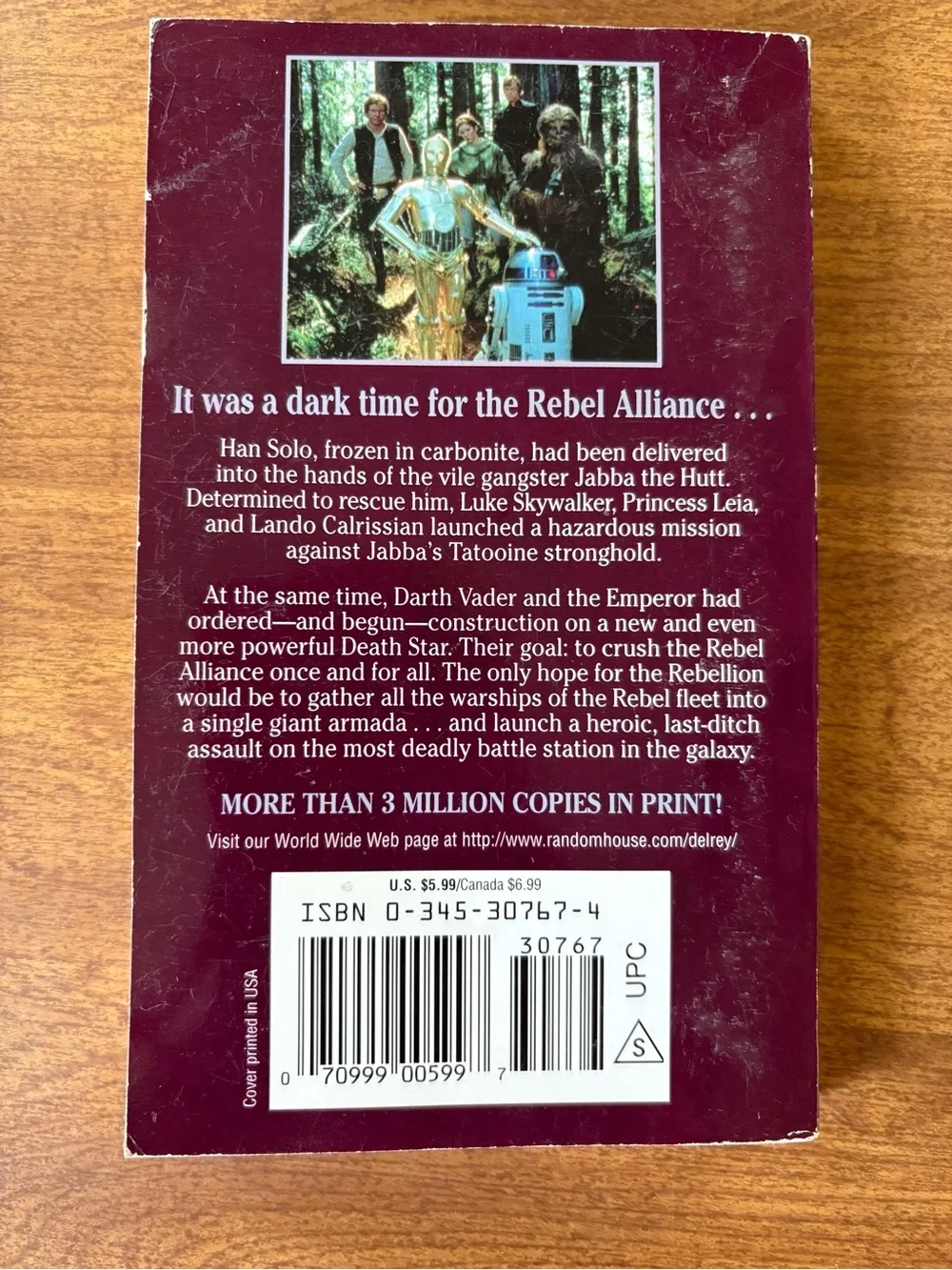 Star Wars: Return of the Jedi Special Edition Paperback 1997